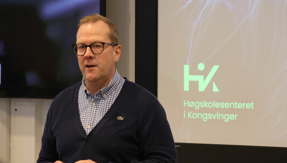 Vegard Herlyng, daglig leder ved Høgskolesenteret i Kongsvinger ønsket alle de fremmøtte velkommen.