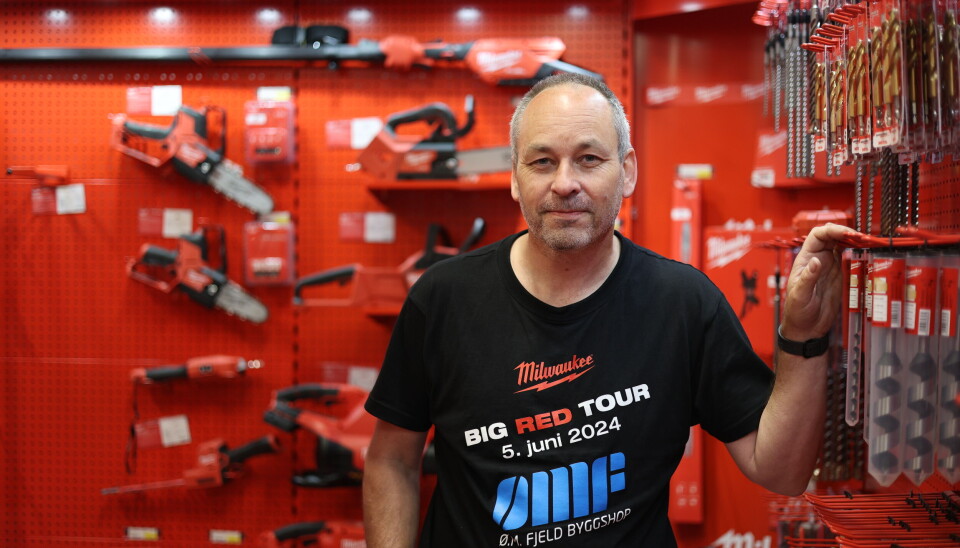 Ronny Stokkebekk går inn i en ny rolle som daglig leder hos Ø.M. Fjeld Byggshop.