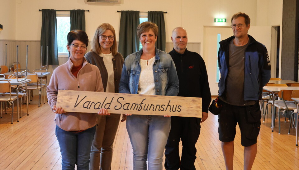 Styret består av Hildegunn Lindberg (f.v.), Eva Bekkåsen Westby, Lill Anita Furuberg, Morgan Vikertorpet og Rune Lysen. Jon Helge Lindberg er også med i styret.