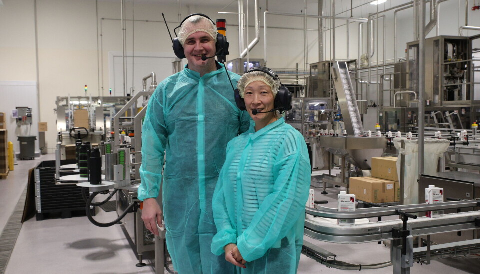 Daglig leder Tina Vangen (t.h.) og produksjonssjef Tommy Sæthran ser lyst på fremtiden til Salsus.