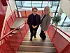 Disse damene er fornøyd med partneravtalen som ble inngått onsdag: Kongsvinger-ordfører, Elin Såheim og lederen for Innlandet Science Park Kongsvinger, Pia Fischer.