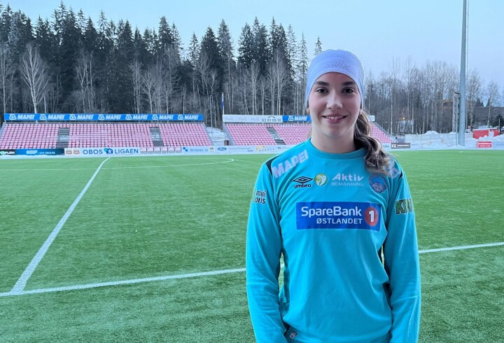 KILs sisteskanse Moa Louise Anderssen hadde en god kamp mot LSK Kvinner søndag.