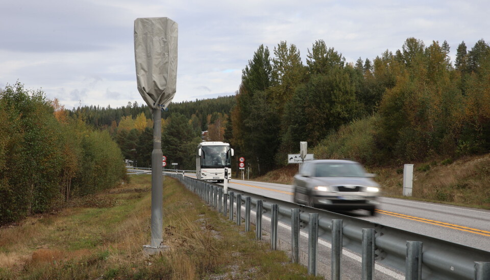 Nå er de på plass langs riksvegen