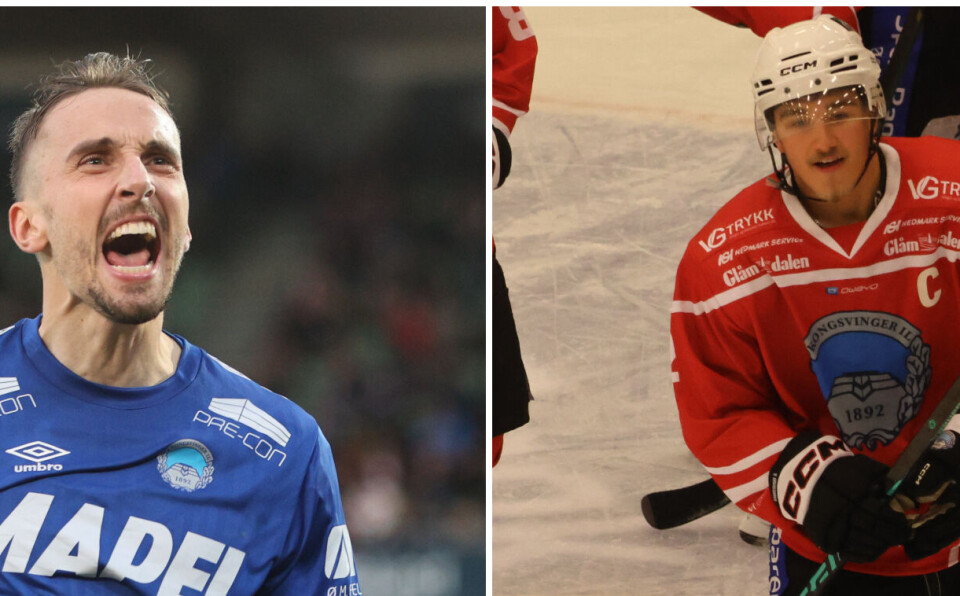 Fotball og ishockey spilles samtidig