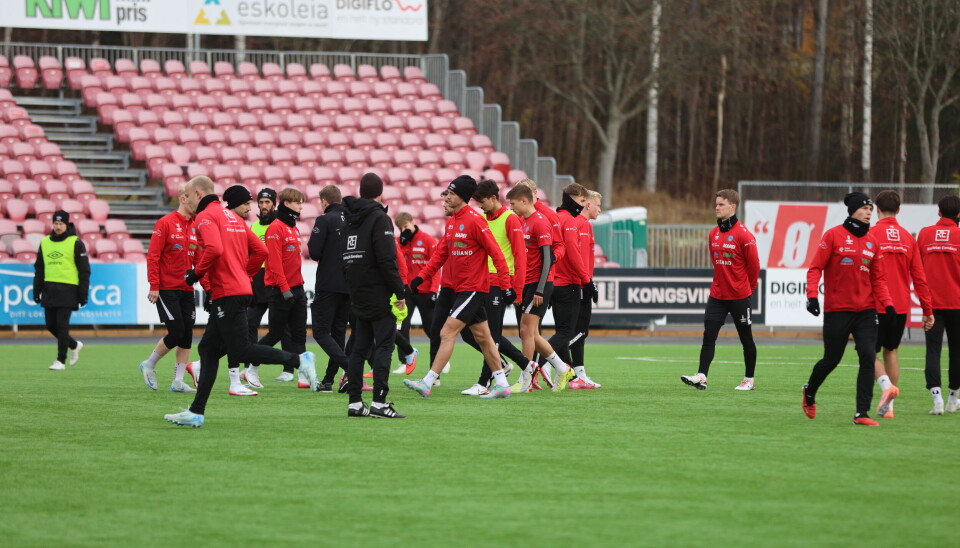 Fredag formiddag unnagjorde KIL den siste treningsøkta før kampen mot LSK lørdag.