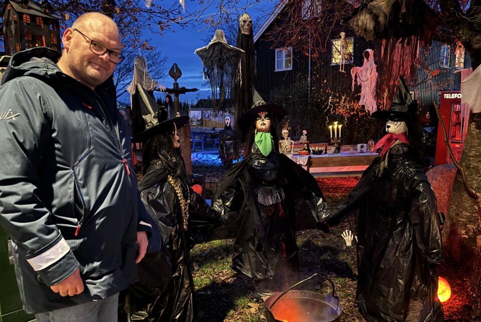 Halloween-park for en kveld