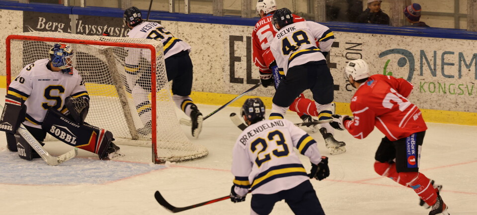 Pucken ville ikke i mål