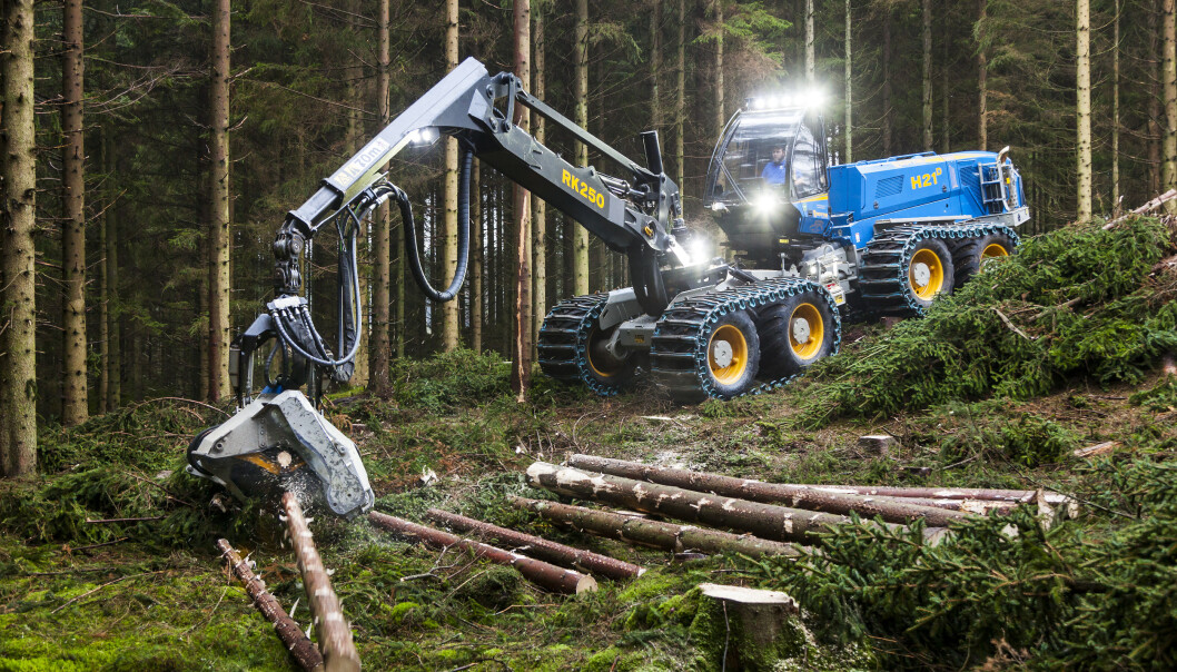 Kun Elverum avvirker mer skog enn Kongsvinger i Norge. Kun Elverum avvirker mer skog enn Kongsvinger i Norge.