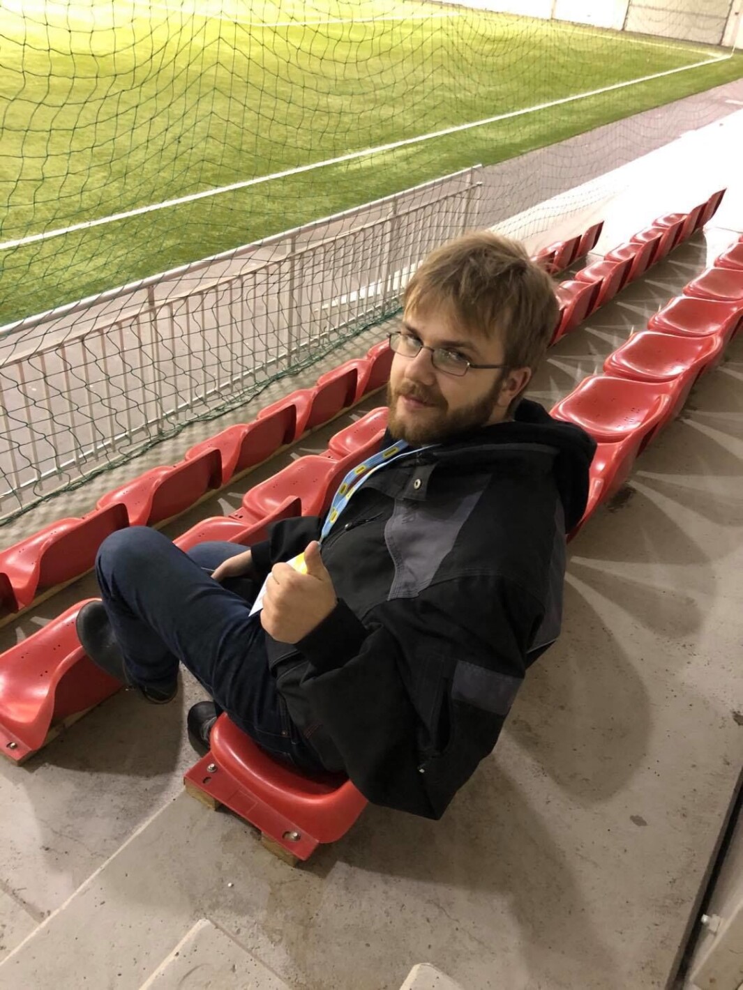 Hans Christian Sjøli er i Bergen for å heie frem KIL. Hans Christian Sjøli er i Bergen for å heie frem KIL.