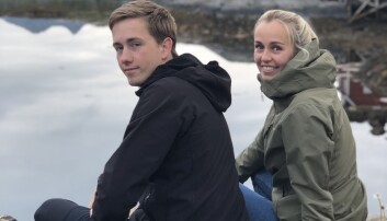 Thea og Andreas Nystuen fant 130 stolper på 17 timer på Stolpejaktens første dag. Thea og Andreas Nystuen fant 130 stolper på 17 timer på Stolpejaktens første dag.