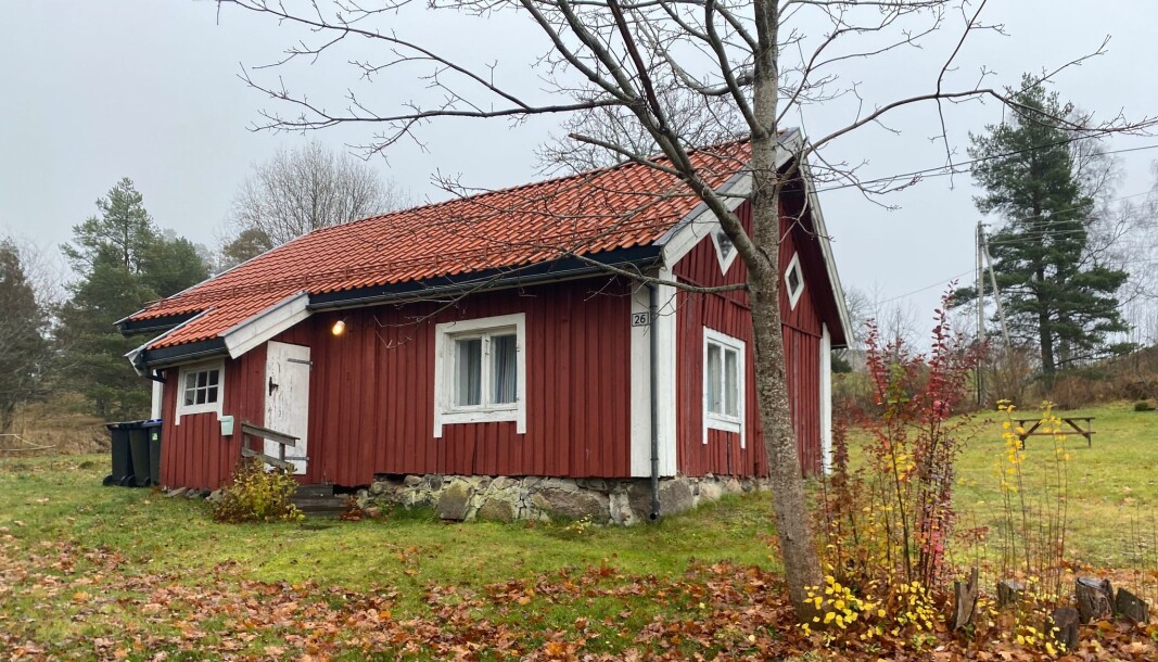 Det lille røde huset ved Festningen er et kjent landemerke i byen. Nå ønsker noen å sette det i bostand. Det lille røde huset ved Festningen er et kjent landemerke i byen. Nå ønsker noen å sette det i bostand.