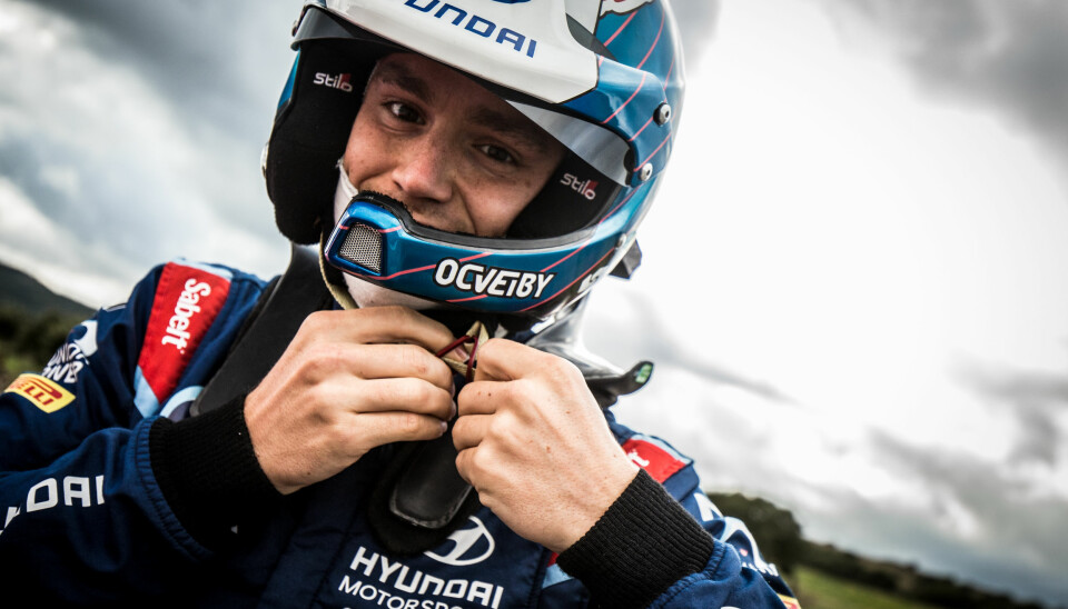 Ole Christian Veiby får sin debut i en fullblods WRC-bil under årets siste VM-runde.