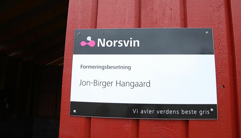 Jon-Birger har jobbet på gården med gris siden 1988. I 2015 ble de formeringsbesetning.