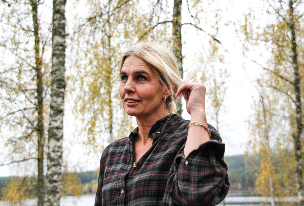 Pia Fischer er hjemme på Lundersæter så ofte hun kan. Pia Fischer er hjemme på Lundersæter så ofte hun kan.