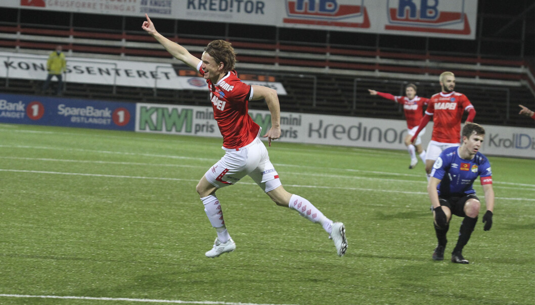 Christian Røer ble den store helten da KIL vant 3-2 på overtid mot Stjørdals-Blink. Christian Røer ble den store helten da KIL vant 3-2 på overtid mot Stjørdals-Blink.