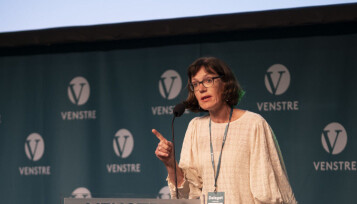 Inger Noer, her avbildet under Venstres landsturemøte, hvor hun ble direktevalgt landsstyremedlem Inger Noer, her avbildet under Venstres landsturemøte, hvor hun ble direktevalgt landsstyremedlem
