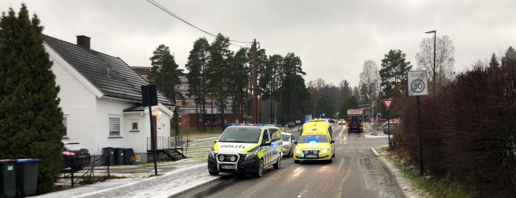 Torsdag var to personbiler involvert i trafikkulykke i krysset mellom Eidemsgate og Parkvegen. Torsdag var to personbiler involvert i trafikkulykke i krysset mellom Eidemsgate og Parkvegen.