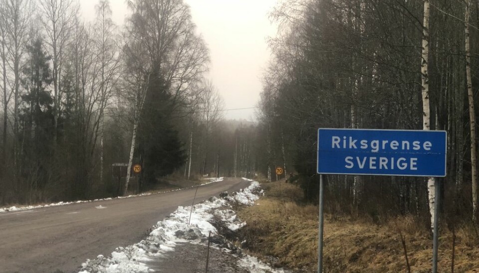 Grenseovergangen ved Mitanderfors på Varaldskogen er en av flere grenseoverganger i Kongsvinger