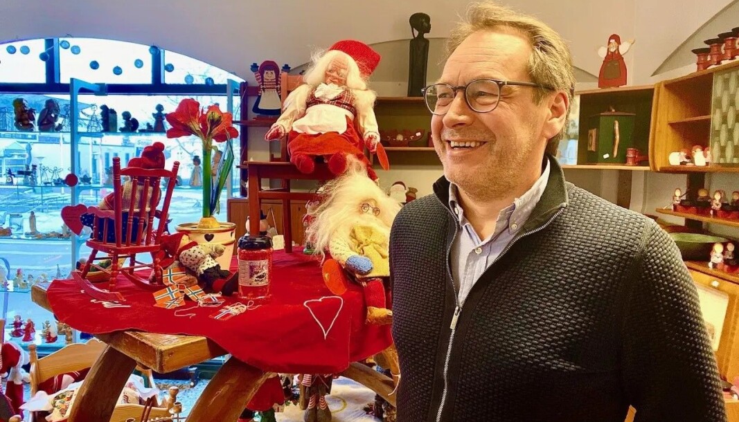 Geir Hagerud er stolt av Overskuddsfabrikken Geir Hagerud er stolt av Overskuddsfabrikken