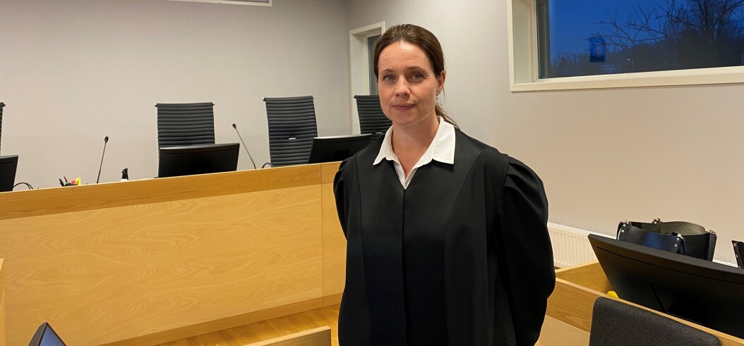 Advokat Iren Coucheron Johnsen, som forsvarer kongsvingermannen, påsto full frifinnelse i sin prosedyre. Nå konstaterer hun at tingretten har dømt ham til en lang fengselsstraff. Arkivfoto: Even Rise Advokat Iren Coucheron Johnsen, som forsvarer kongsvingermannen, påsto full frifinnelse i sin prosedyre. Nå konstaterer hun at tingretten har dømt ham til en lang fengselsstraff. Arkivfoto: Even Rise