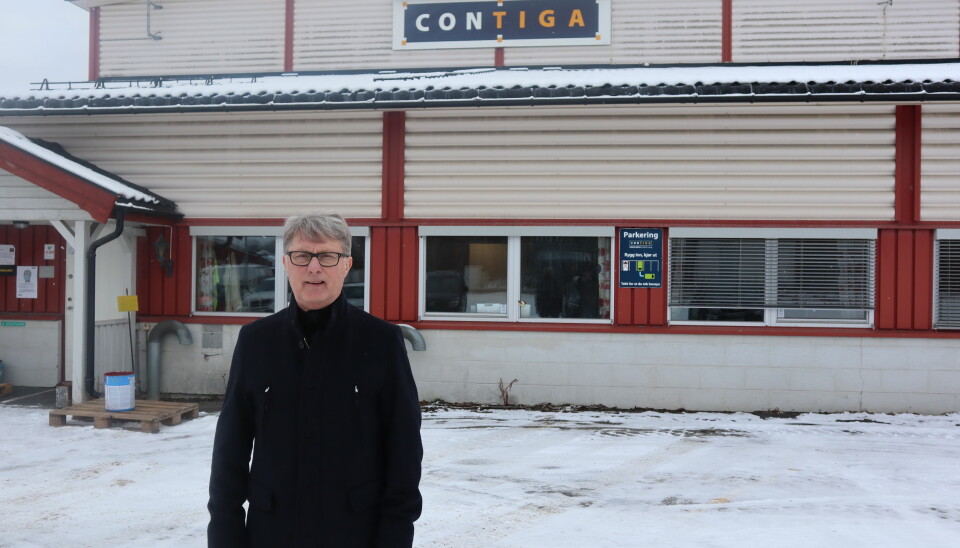 Salgssjef for region øst i Contiga, Hans Erik Fremming, er fornøyd etter å ha sikret kontrakten verdt cirka 200 millioner kroner