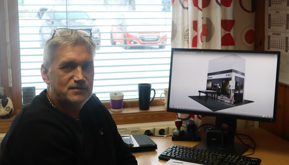 Fabrikksjef ved Contiga på Roverud, Thor-Egil Einarsrud gleder seg til å få på plass nytt produksjonsanlegg