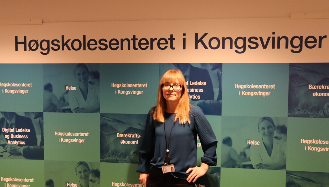 Kristina Kvarv Andreassen ved Høgskolesenteret i Kongsvinger har i samarbeid med Fagskolen Innlandet fått på plass et studietilbud rettet mot industrien Kristina Kvarv Andreassen ved Høgskolesenteret i Kongsvinger har i samarbeid med Fagskolen Innlandet fått på plass et studietilbud rettet mot industrien