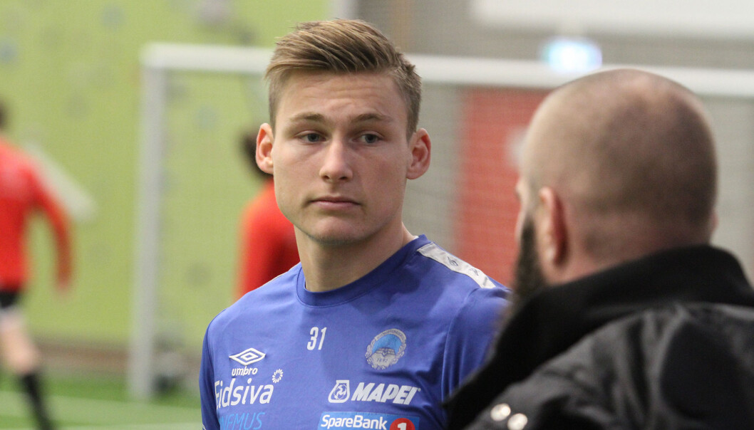 Andreas Smedplass gikk av med prisen for årets unge talent i Indre Østland fotballkrets. Andreas Smedplass gikk av med prisen for årets unge talent i Indre Østland fotballkrets.