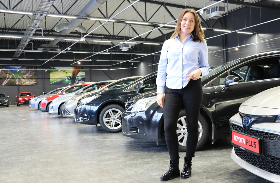 Elin Skoglund er vant til å være den eneste damen som selger biler. Med tiden er hun blitt salgssjef for byens mestselgende bilforretning, nemlig Sullands bruktbilforretning.