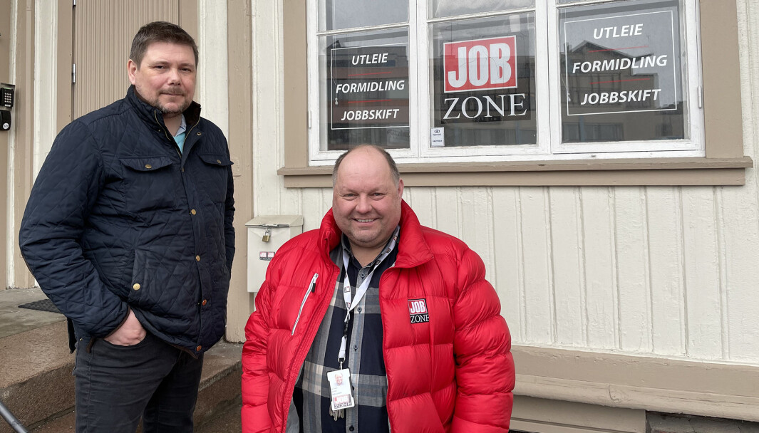 Nils Kristian Skjæret (t.v.) og Per Toni Grundt hos Jobzone vil gjerne ha tips om kandidater som fortjener en påskjønnelse. Nils Kristian Skjæret (t.v.) og Per Toni Grundt hos Jobzone vil gjerne ha tips om kandidater som fortjener en påskjønnelse.