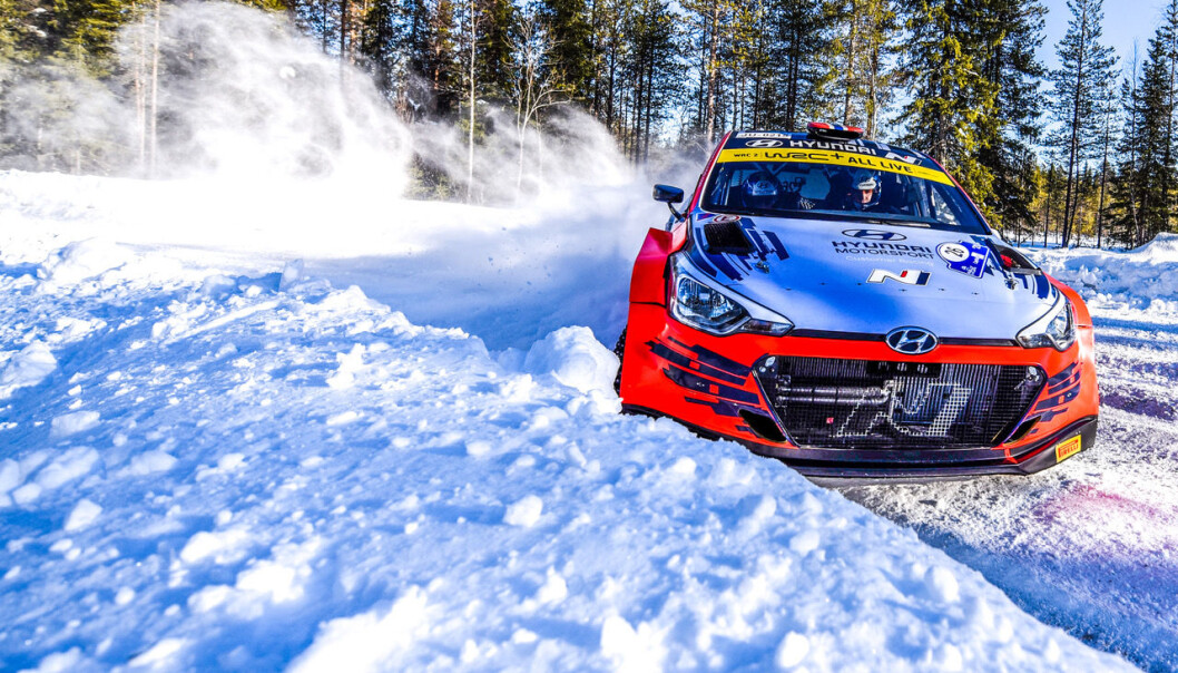 Ole Christian Veiby endte på femteplass under VM-runden i Finland. Ole Christian Veiby endte på femteplass under VM-runden i Finland.