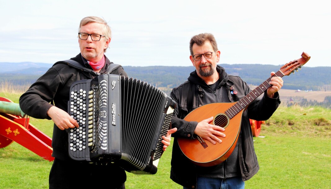 Øivind Roos (t.v.) og Lars Ovlien. Øivind Roos (t.v.) og Lars Ovlien.