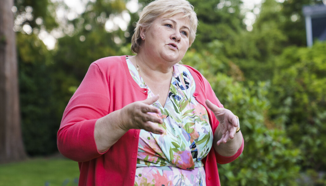 Statsminister Erna Solberg (H) mener Norge ligger godt an med tanke på videre gjenåpning. Statsminister Erna Solberg (H) mener Norge ligger godt an med tanke på videre gjenåpning.