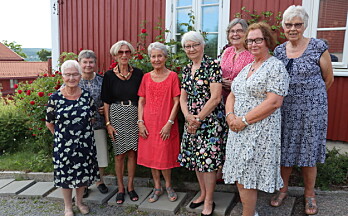 Damene begynte på skolen i 1948: I år fyller de 80 og møtes fortsatt