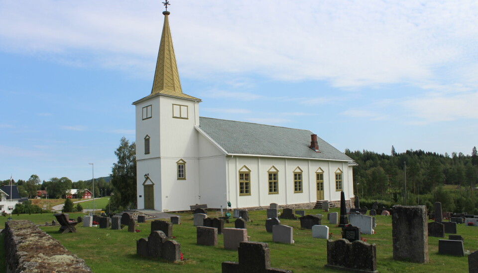 Austmarka kirke er en av de tre kirkesognene det har vært valg ved i høst.