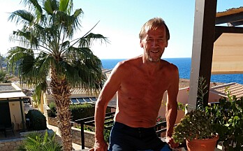 Rolf satt med morgenkaffen under jordskjelvet på Kreta: – Plutselig begynte hele bygget å riste