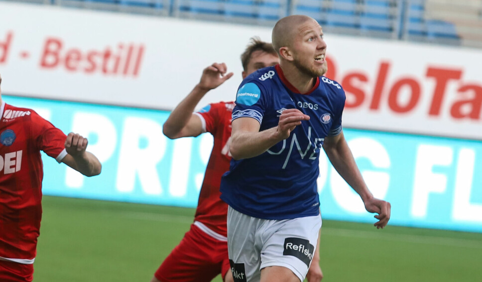 I fjor spilte Fredrik Holmé for Vålerenga og møtte sine kommende lagkamerater.