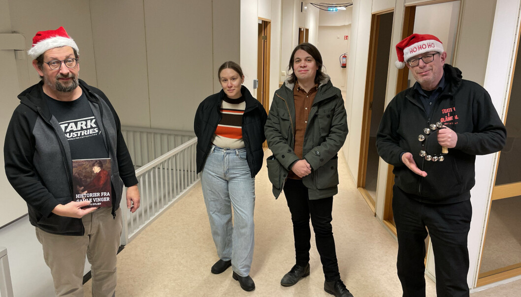 Unnveig Aas og Roger Græsberg gjester Lars Ovlien og Øivind Roos. Unnveig Aas og Roger Græsberg gjester Lars Ovlien og Øivind Roos.