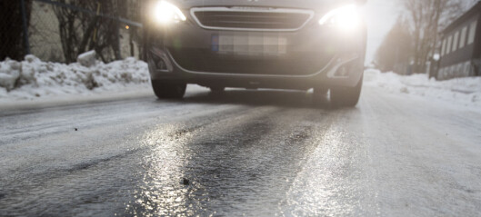 Bilister advares om underkjølt – det er sendt ut gult farevarsel