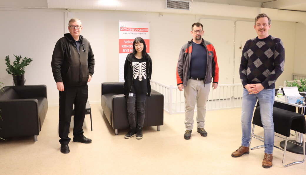 Øivind Roos (t.v.), Mille Engen, Lars Ovlien og Alf Mathias Lilleengen åpner årets første episode av Kulturstreif. Øivind Roos (t.v.), Mille Engen, Lars Ovlien og Alf Mathias Lilleengen åpner årets første episode av Kulturstreif.