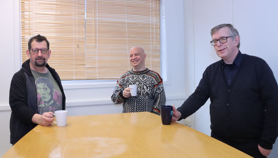 Lars Ovlien (t.v.), Audun Bårdseth og Øivind Roos står for ukens Kulturstreif. Lars Ovlien (t.v.), Audun Bårdseth og Øivind Roos står for ukens Kulturstreif.