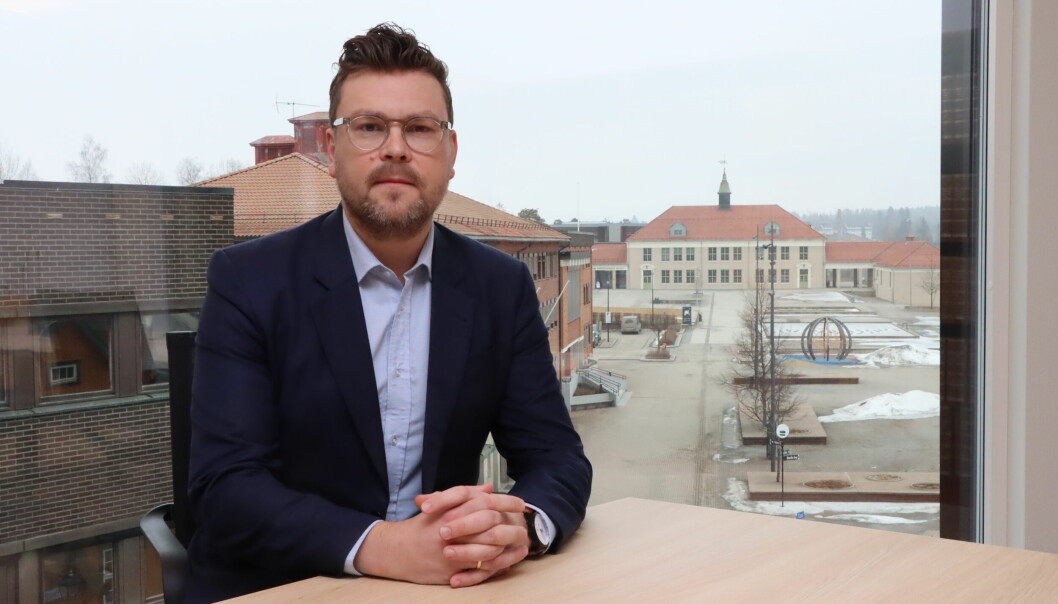 Kjetil Moe Løvberg er til daglig advokat på toppen av Haugekvartalet, men skal nå også være styreleder i KIL Fotball fremover. Tidligere har han vært nestleder.