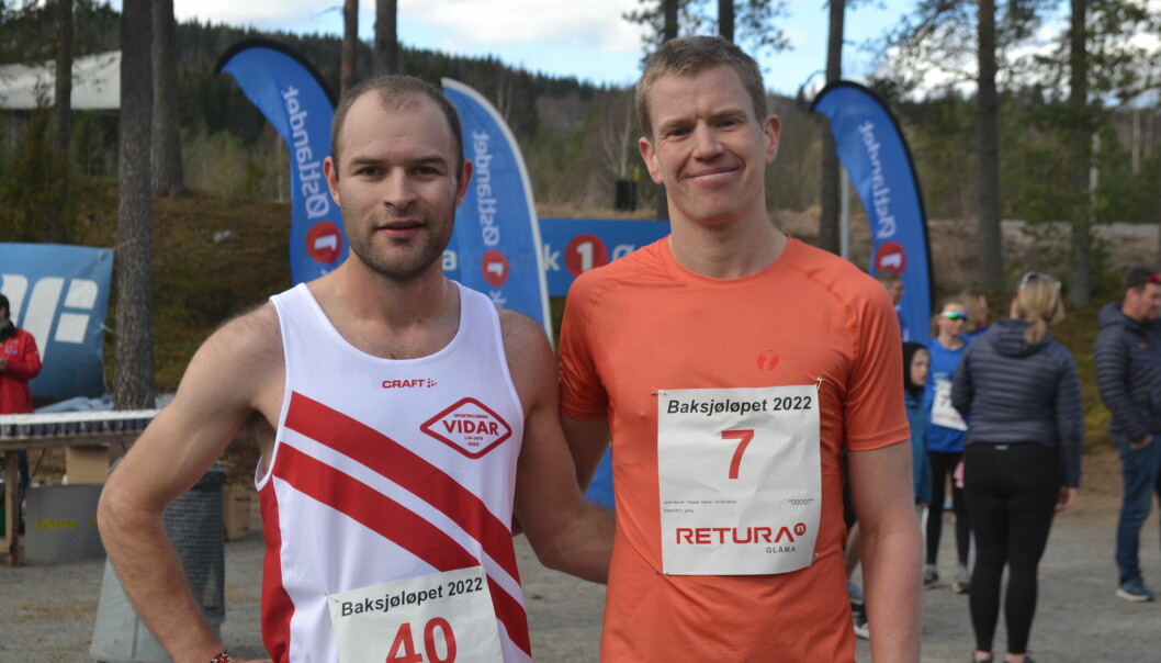 Henrik Nilsson og Jarle Marvik kjempet lenge om seieren. Til slutt var det eidskogingen til venstre som gikk seirende ut av den duellen og vant foran Marvik fra KIL.