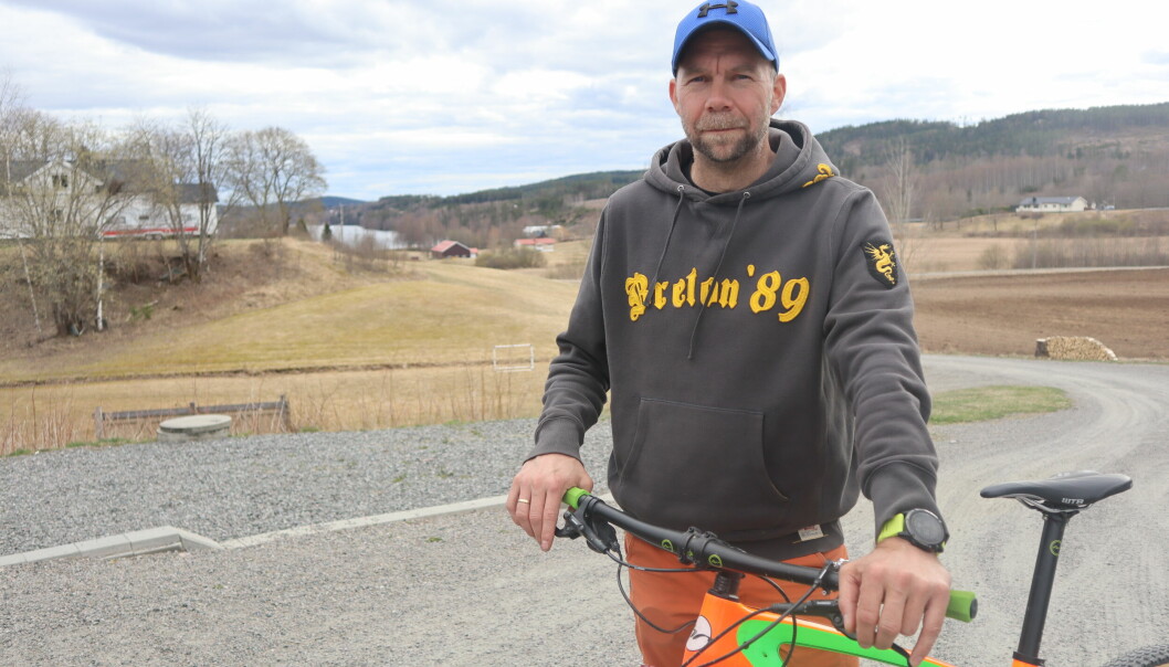 André Østgård og Austmarka Utvikling vil at flere skal ta i bruk sykkelen i områdene rundt Austmarka.