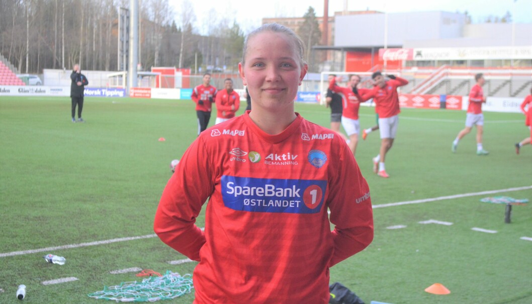 Ingrid Ihlebekk scoret KILs eneste mål i cupkampen mot Ullensaker/Kisa. Med det tente hun et håp om avansement.