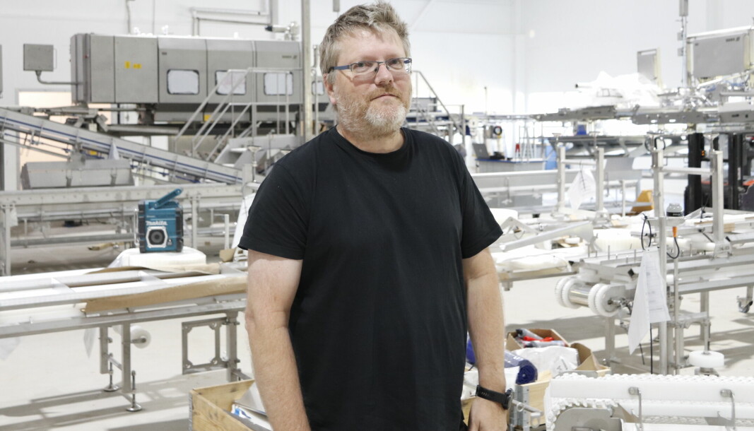 Tore Berggren er fabrikksjef hos First Seafood.