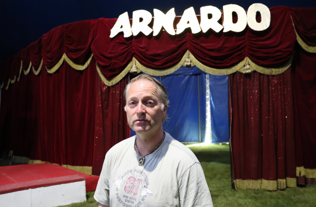 Are Arnardo gleder seg til å holde sirkus på Kongsvinger.