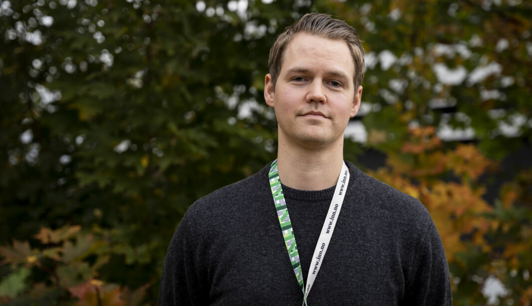 Marius Brandvold jobber ved Høgskolesenteret i Innlandet. Han er med på å planlegge hvordan forskningstorget skal settes opp.