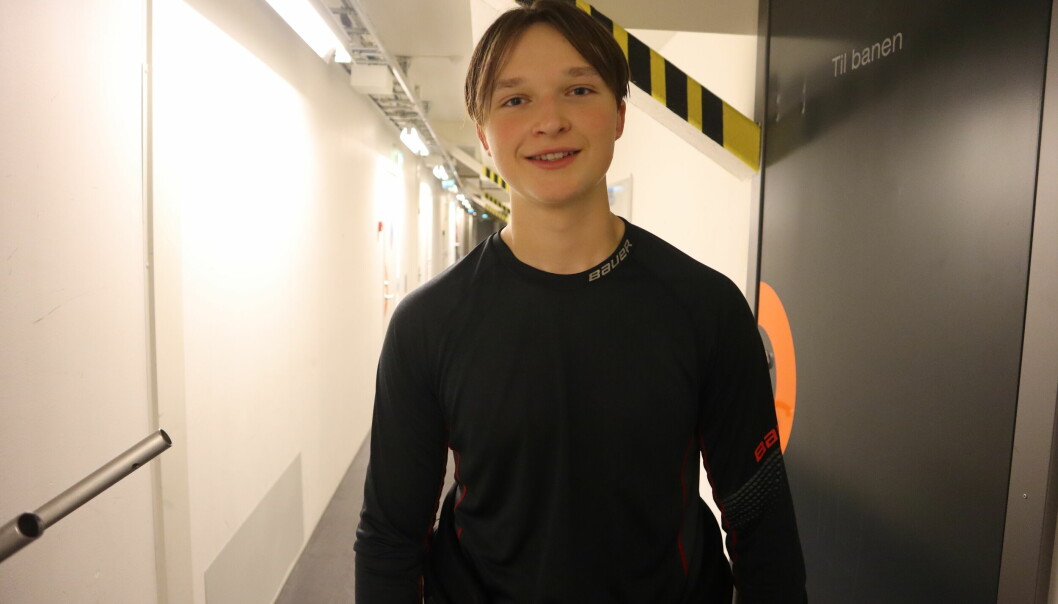 16 år gamle Jonas Tørmoen noterte seg med to assist i sin debut for A-laget i generalprøven.