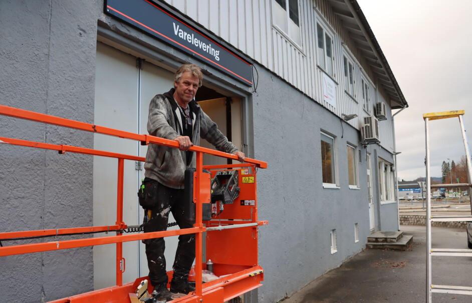 Kjetil Nordfjeld gleder seg til å åpne Glass og Fasade Kongsvinger tirsdag.